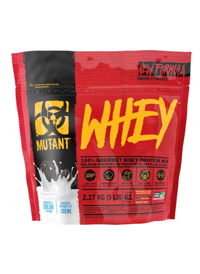 Mutant Whey Cookies & Cream 5lb