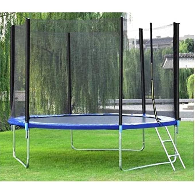 rayihni 6 FT Trampoline Kids Trampoline Fitness Exercise Equipment Outdoor Garden Jump Bed Trampoline With Safety Enclosure - Image 1