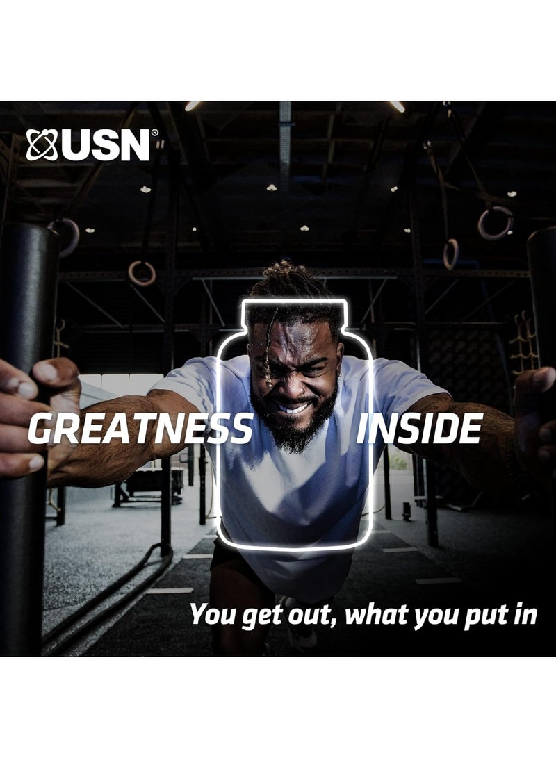 يو إس إن بروتين USN بريميوم ووي+ بنكهة الشوكولاتة والكراميل 2 كجم – 21 جم بروتين لكل حصة | امتصاص سريع - Image 2