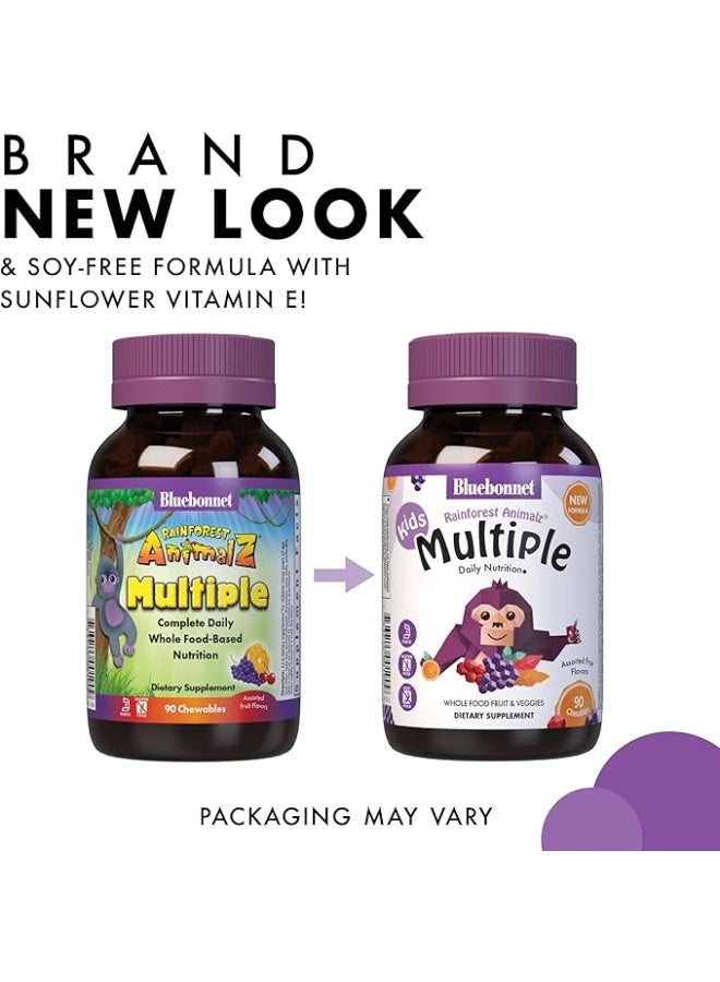 Blue Bonnet بي بي آر إف أنيمالز متعددة المضغ 90 حبة #190 - Image 3