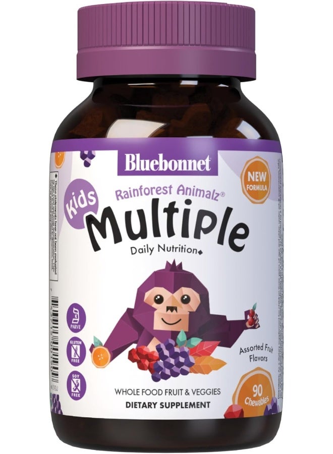 Blue Bonnet بي بي آر إف أنيمالز متعددة المضغ 90 حبة #190 - Image 1