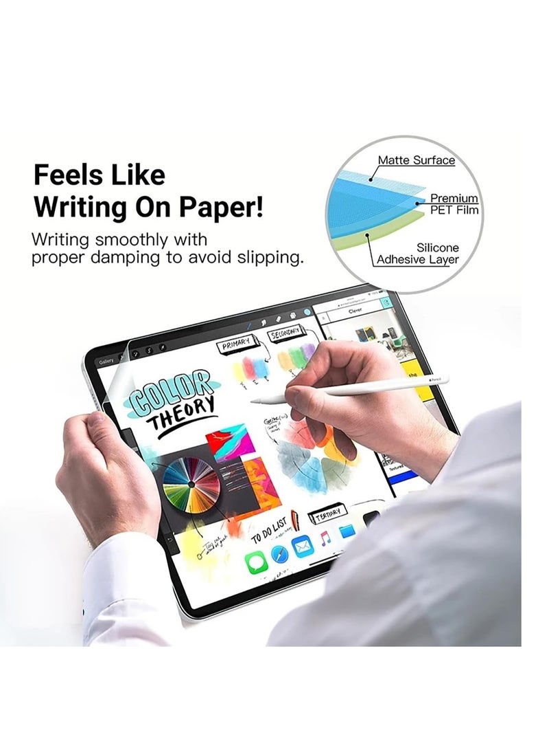 1Pack Matte Screen Protector for Lenovo Tab M11 2024 [Like Writing on Paper] PET Paper Film for Drawing and Writing  - Image 2