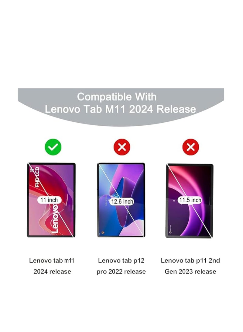 1Pack Matte Screen Protector for Lenovo Tab M11 2024 [Like Writing on Paper] PET Paper Film for Drawing and Writing  - Image 4