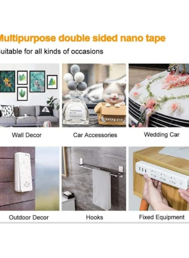 Co Sian Double-sided tape, 12 mm wide, 1.5 meters long – High quality, European specifications - Image 3