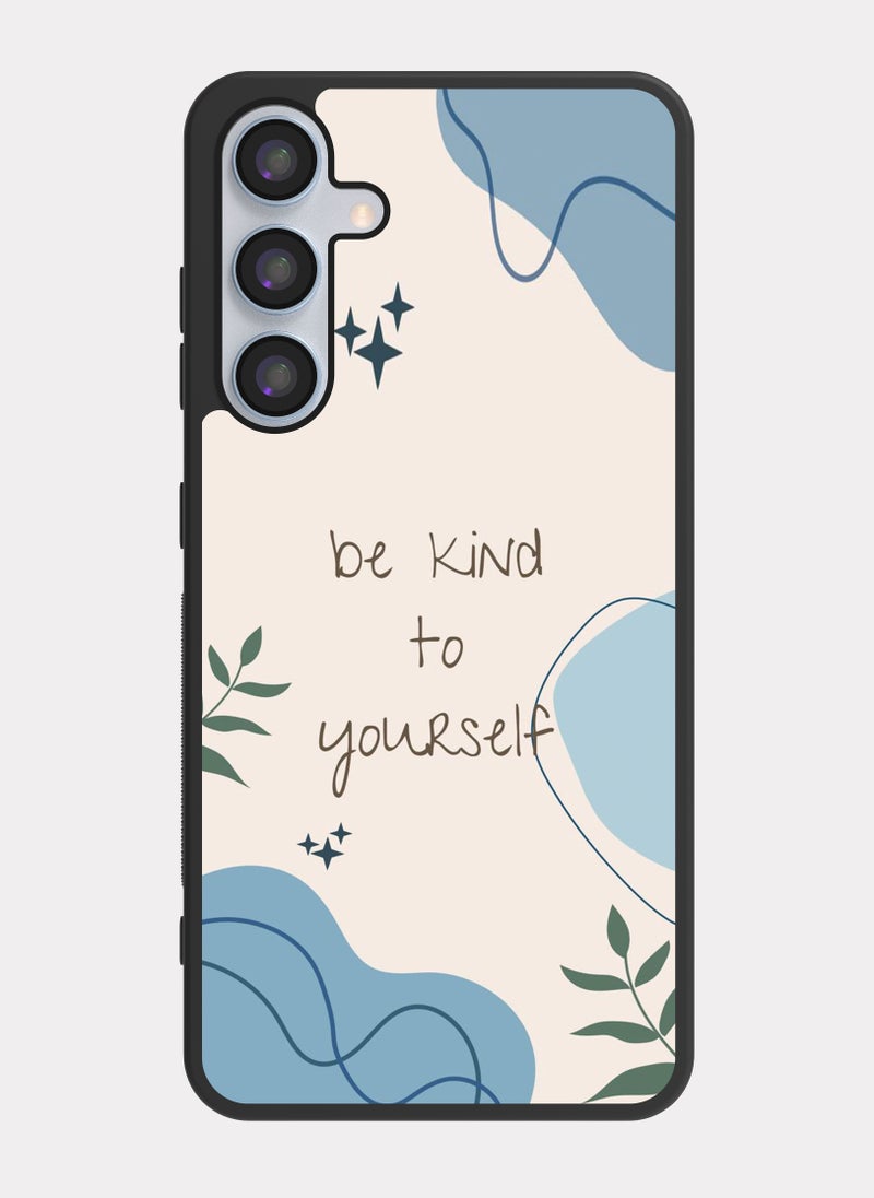 بكسلات كفر سامسونج جالكسي ايه 55 اقتباس انجليزي كن لطيفا مع نفسك - Image 1