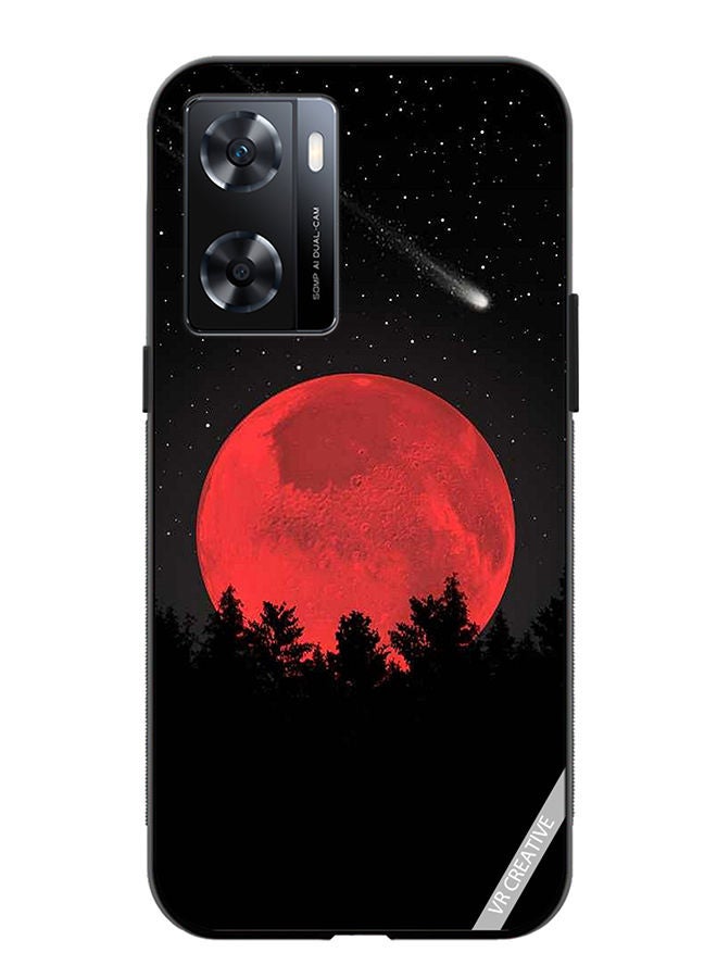 VR CREATIVE Protective Case Cover For OnePlus Nord N20 SE Bloody Moon Design Multicolour - Image 1