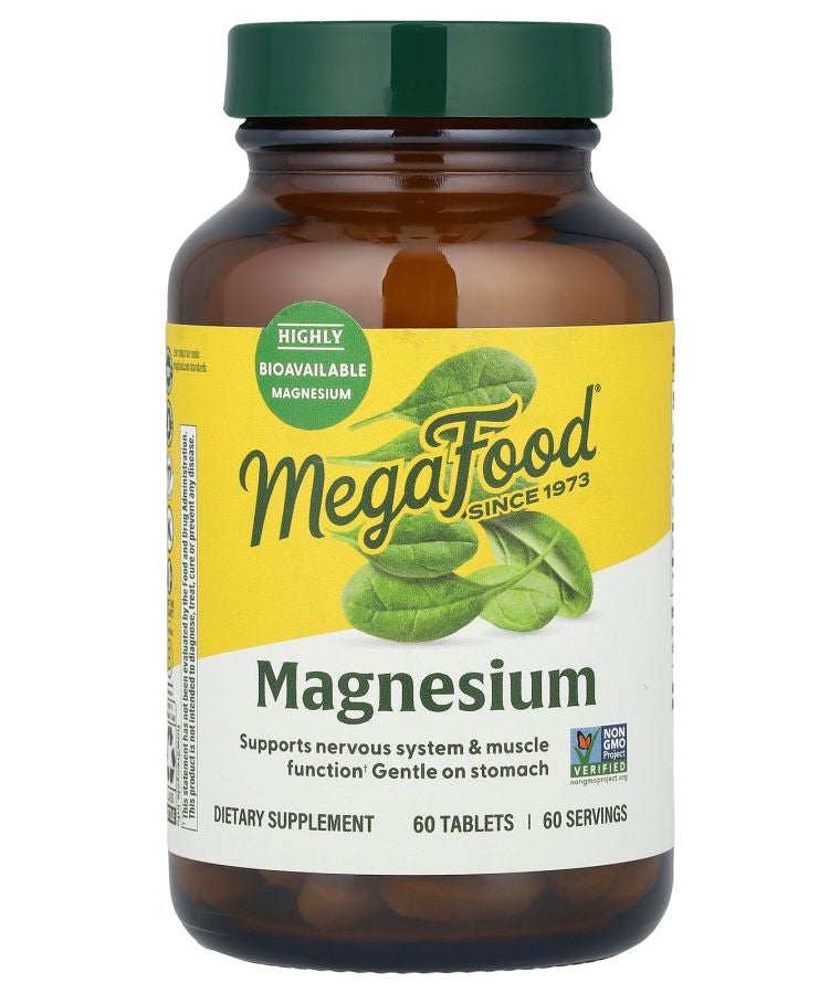 MegaFood Magnesium 60 Tablets