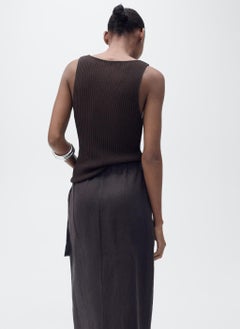 MANGO Casual Chunky Rib-Knit Top  - Image 2
