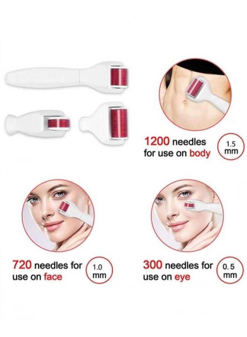 Derma 4 in 1 Derma Roller Skin Care Set - Image 3