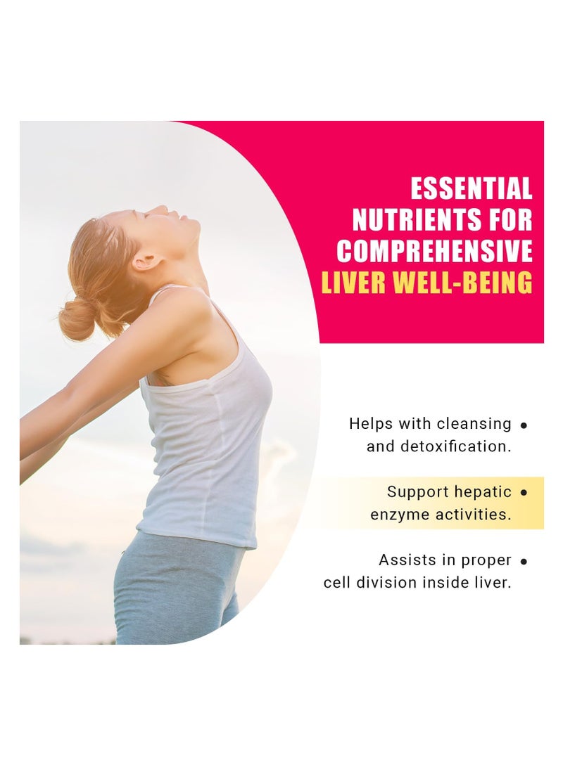 Ancient Bliss Liver Love - Natural Milk Thistle Liver Detox and Liver Health Cleanse Supplement - Support Healthy Liver in Men and Women - 60 Capsules - with Burdock, Dandelion, Cloves, and More - Image 4