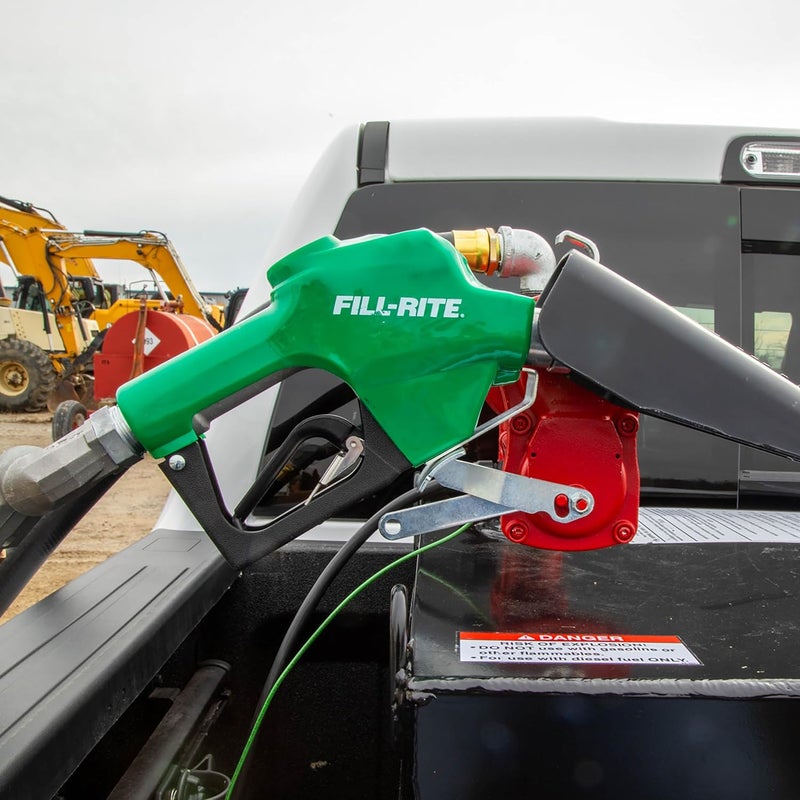 FILL RITE SDN100GAN 1” 5 to 25 GPM Automatic Standard Duty Fuel Transfer Nozzle, Green - For Gasoline, Diesel, Biodiesel up to B20, E15 & Kerosene - Image 4