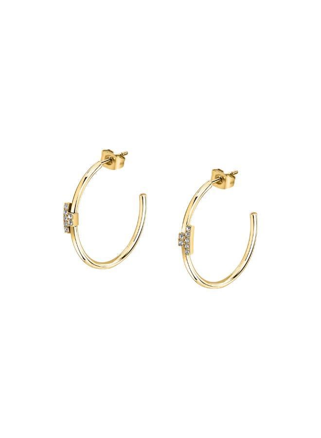 TRUSSARDI Tjaxc83 T-Logo Earrings - Image 1