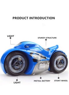 Generic Zeng Guang Moto Rover Remote Controlled Motorcycle Toy for Boys - Blue and Black  - Image 1
