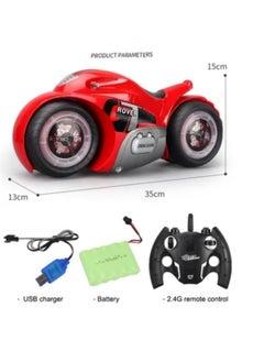 Generic Zeng Guang Moto Rover Remote Controlled Motorcycle Toy for Boys - Blue and Black  - Image 2