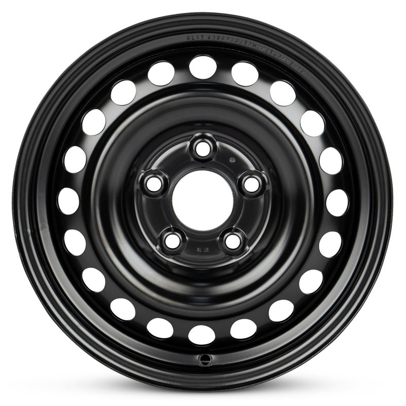 For 20192023 Kia Forte 15 Inch Painted Black Rim OE Direct Replacement Road Ready Car Wheel