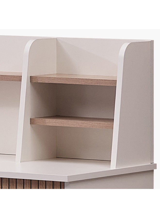 Home Box مكتب دراسة بولو مع خزانة مع منفذ USB 50 × 110.5 × 110 سم  - Image 5