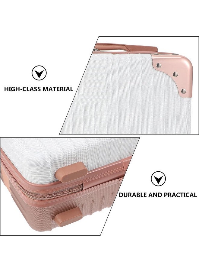 Kiesh Makeup Travel Case - Hard Cosmetic Bag Organizer,Mini ABS Carrying Suitcase - Image 5