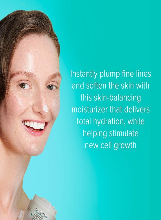 كلاريتي آر إكس كريم ClarityRx Feel Better المرطب بحمض الهيالورونيك، مرطب طبيعي للوجه نباتي مع زيت الجوجوبا للبشرة الجافة والمتقدمة في السن (0.5 أونصة). - Image 2
