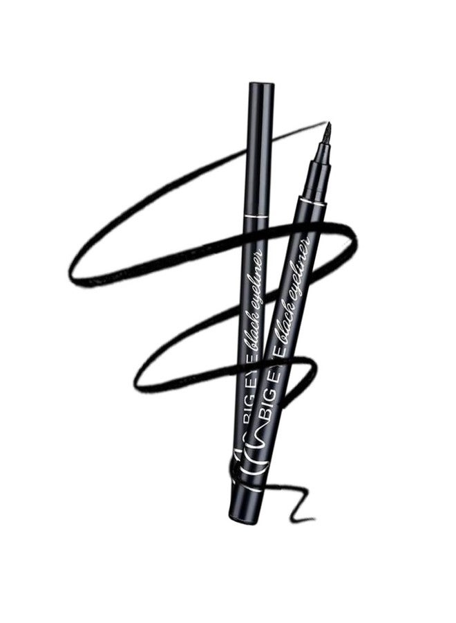 ZEYFLEEB Eyeliner Waterproof Smudge Proof & Long-Lasting Liquid Ink Black Pen Eye liner | Quick Drying | Black | Vegan & Cruelty-Free - Image 1