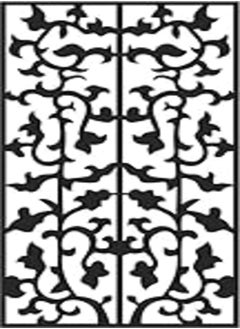 OR MDF Wooden Decoration Panel (40 x 80,8ml) 