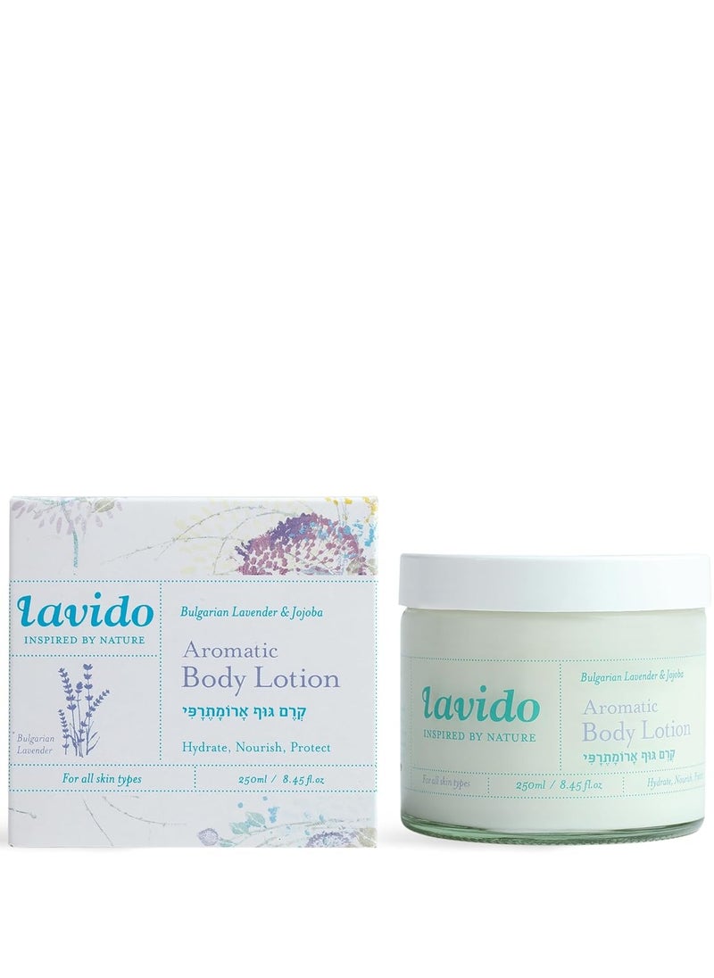 Lavido Lavido - Natural Aromatic Body Lotion | Non-Toxic, Clean Skincare (Lavender, 8.45 fl oz | 250 ml) 