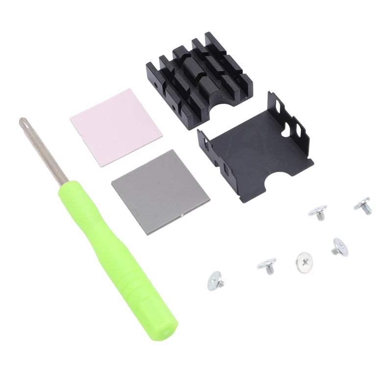 M.2 SSD Heatsink 2230 Mg Aluminum Alloy Excellent Heat Dissipation PC SSD Cooler - Easy Adjustable Installation NVME Heat Sink for Desktop and Laptop M.2 SSDs - Image 5