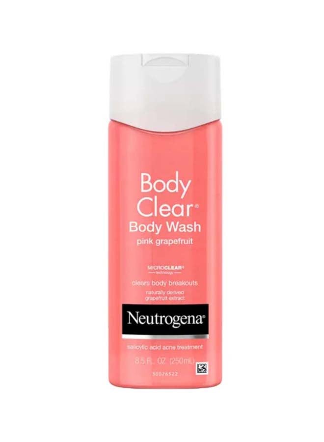 Neutrogena Pink Grapefruit Clear Acne Treatment Body Wash 250ml