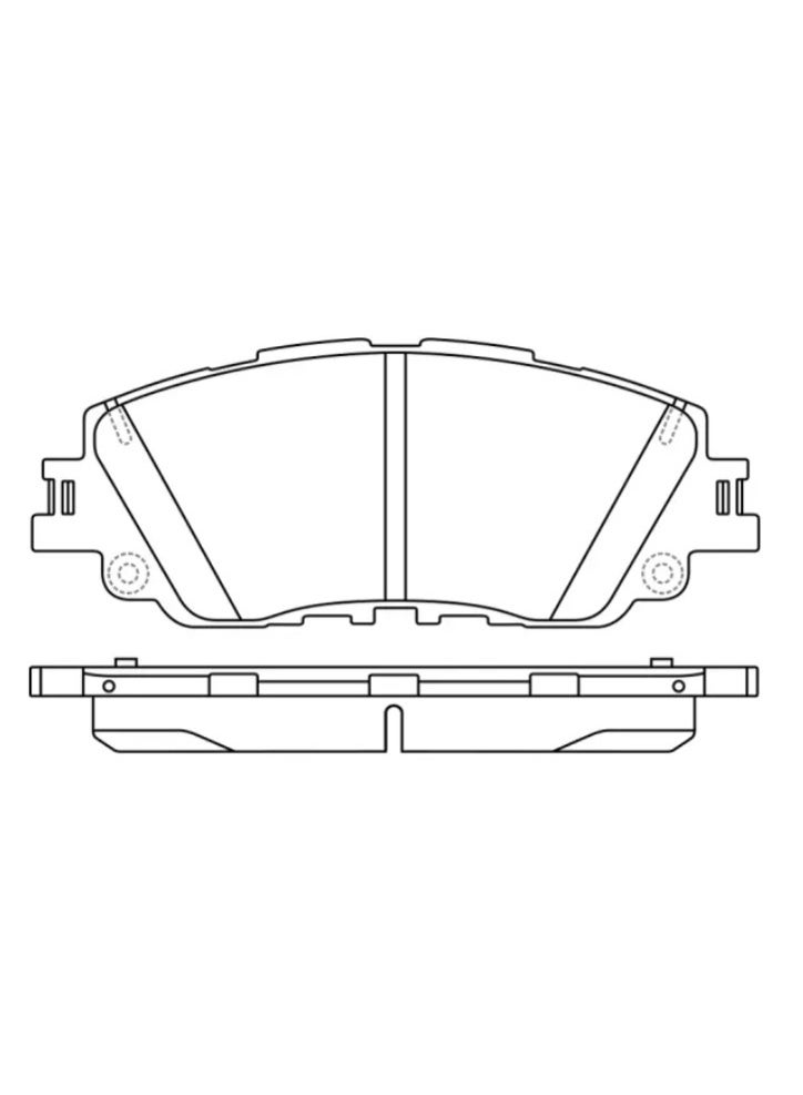 UKE Front Brake Pads Camry 4 Cylinder 2020 Ceramic - Image 2