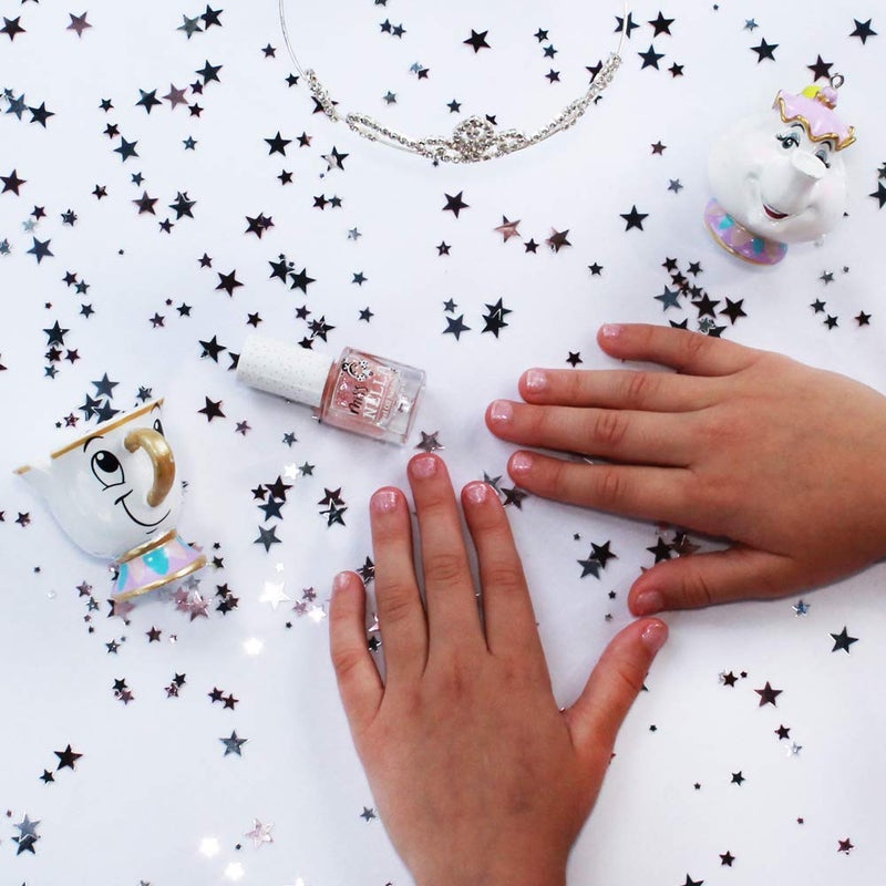 MISS NELLA ABRACADABRA – Safe Special pink sparkle Nail Polish for Kids, Non-Toxic  Odor Free Formula for Children and Toddlers, Natural Water Based for Easy Peel Off - Image 5