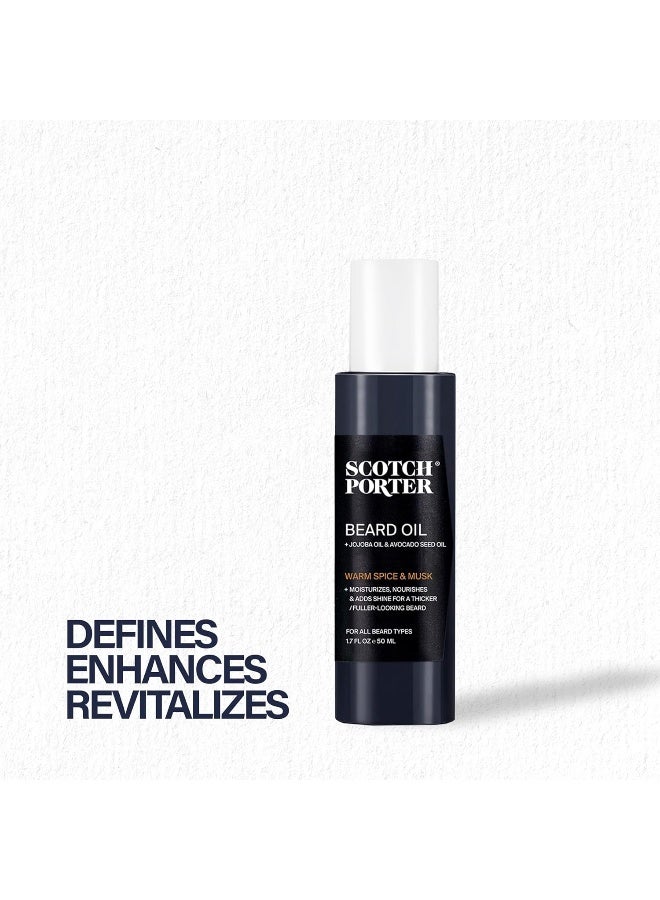 scotch porter زيت لحية سكوتش بورتير المهدئ - Image 4