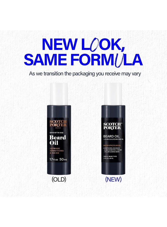 scotch porter زيت لحية سكوتش بورتير المهدئ - Image 3