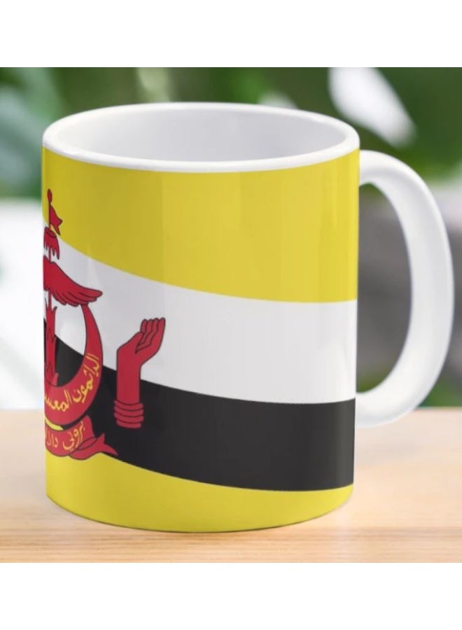 كوب قهوة بعلم بروناي - Image 3