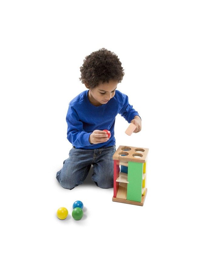 Mihey 18 Pcs Mini Wooden Hammer Creative Pounding Educational Toy Mallet For Boys And Girls - Image 5