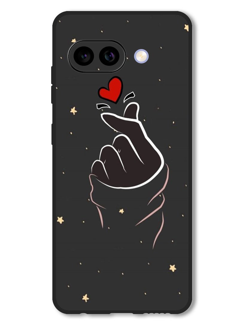 Theodor Case Compatible with Google Pixel 9A Protection Shockproof Bumper Cover Snap Love - Image 1