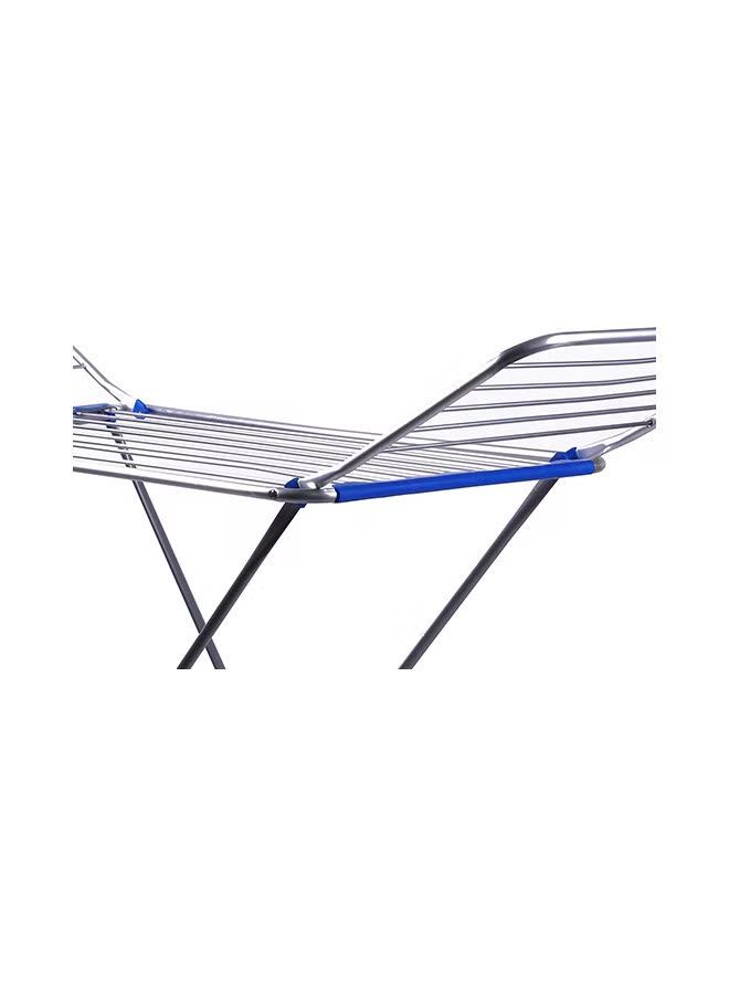 Foldable Cloth Dryer Silver/Blue - Image 5