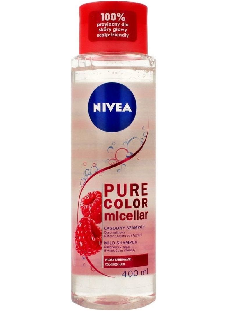Nivea - Nivea Pure Color Micellar Mild Shampoo 400ml - Image 1