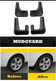 Autokaar OE Type/Box Type Car Mud Flap for Volkswagen Virtus, Black - Image 2