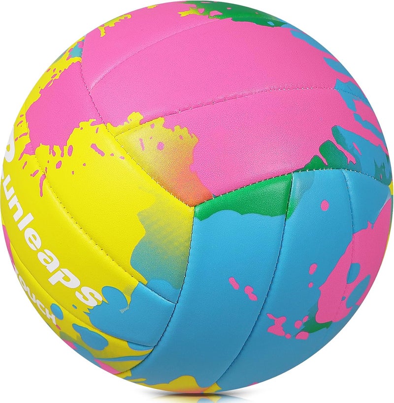 Runleaps Beach Volleyball Official Size 5 Soft Waterproof Volleyball Sand Sports PU Ball for Indoor, Outdoor, Pool, Gym, Training - Image 5