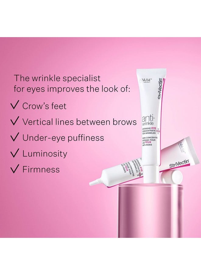 Strivectin StriVectin Anti-Wrinkle Intensive Eye Cream Concentrate for Wrinkles PLUS, Targets Crow's Feet, Firmness, Puffiness & Dark Circles,White, 0.25 Fl oz (Pack of 1)  - Image 2