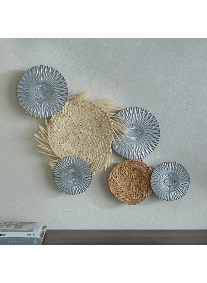 Home Box Jorja Paper and Metal Wall Decor 76.8 x 4.4 x 50.2 cm  - Image 3