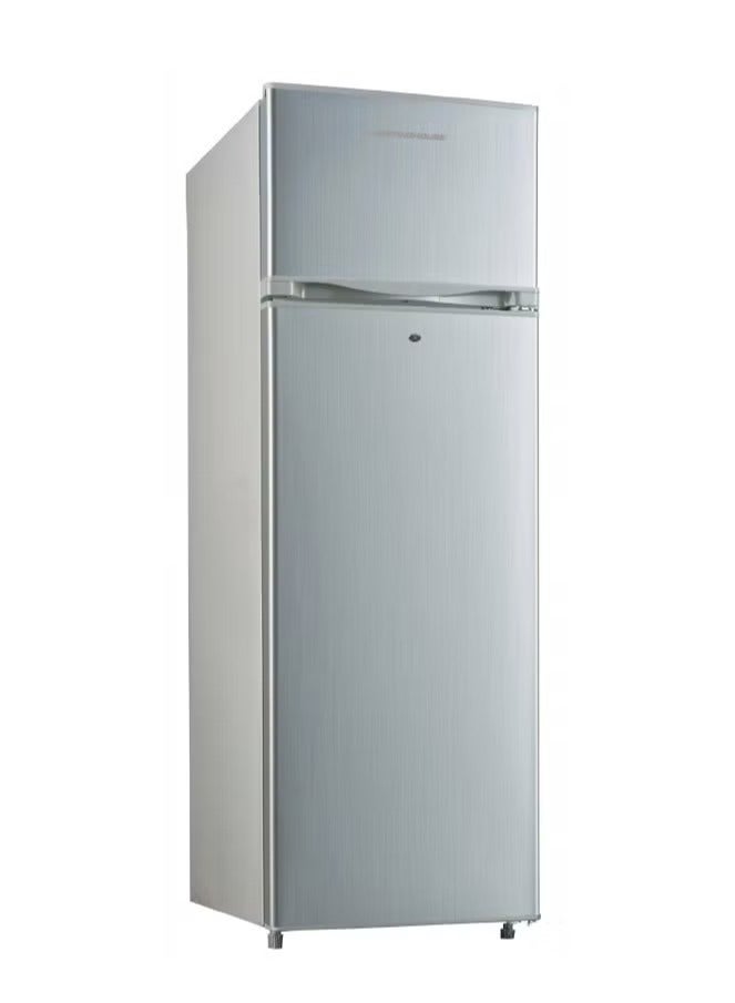 JUSTINGHOUSE Double Door Refrigerator, 235 Liters, Silver - JSRF-255D - Image 2