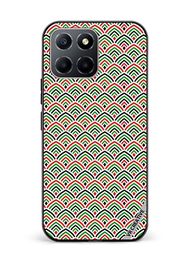 VR CREATIVE Protective Case Cover For Honor X6 United Arab Emirates Flag Colors Design Multicolour - Image 1