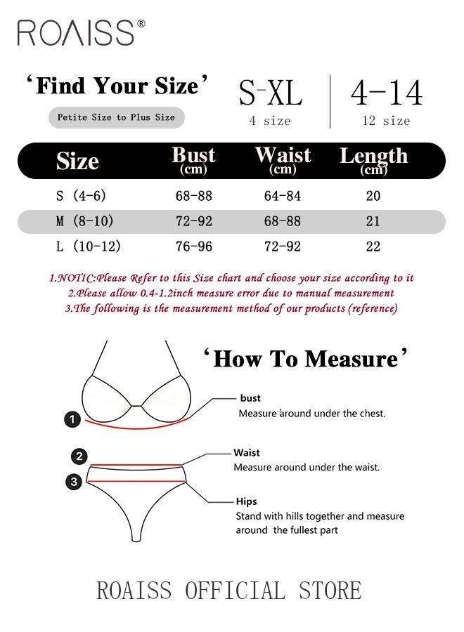 roaiss Underwear Suit for Women with Two Color Splicing Strap Intertwined Ladies Lingerie Sets with Adjustable Straps - Image 3