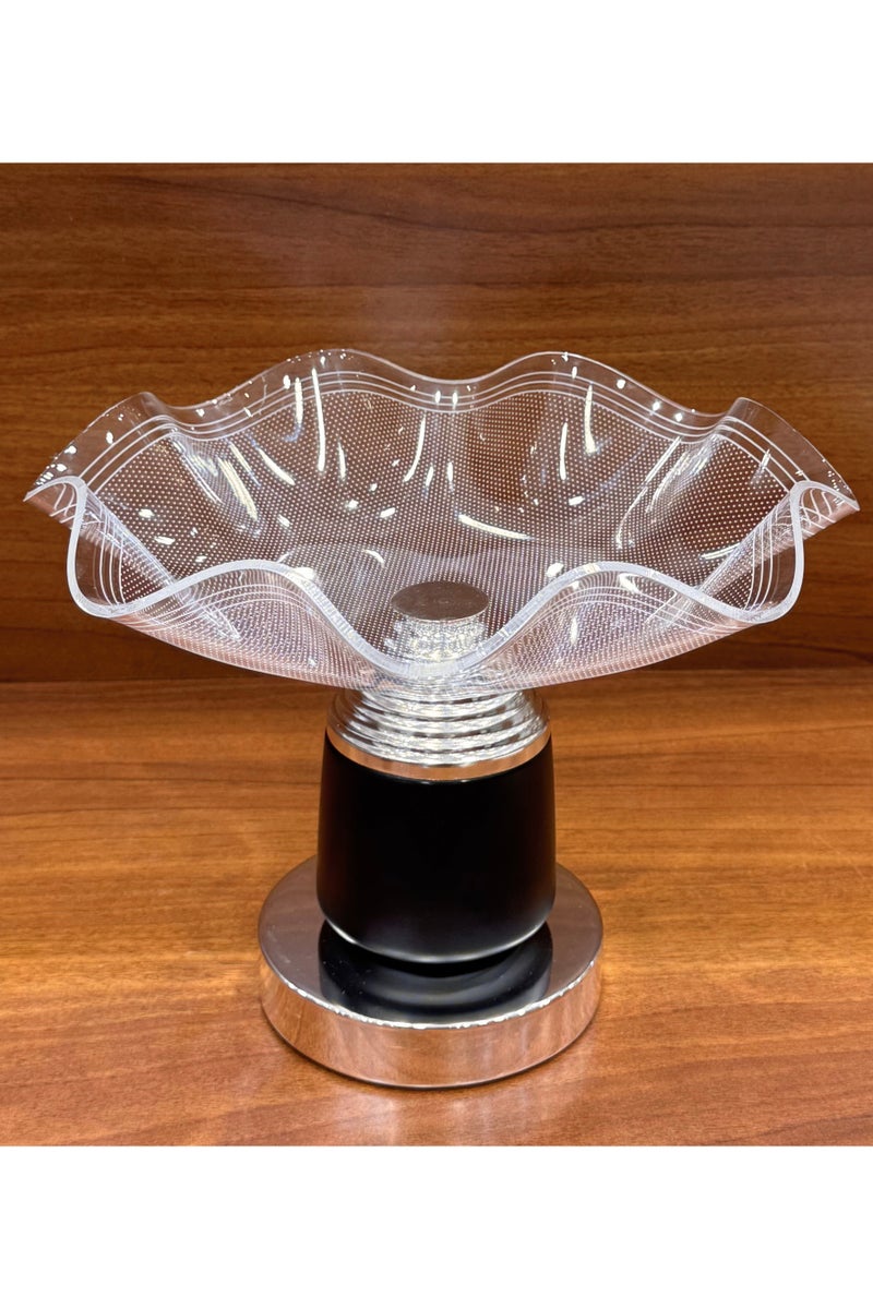 القناص حامل حلويات متوسط من الأكريليك عالي الجودة بقاعدة متينة | مثالي لتقديم الشوكولاتة والحلويات  | مناسب للاستخدام في المنزل والحفلات والمناسبات الخاصة - Image 5