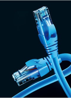 ماركة غير محددة RJ45 cat6 إيثرنت لاسلكي كابل ، الأزرق ، 30 متر  - Image 4