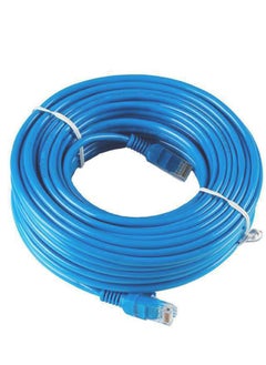 ماركة غير محددة RJ45 cat6 إيثرنت لاسلكي كابل ، الأزرق ، 30 متر  - Image 1