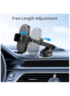 GO-DES Go-Des Instrument Table Suction Cup Telescopic Vehicle Bracket Multifunctional Locking 360 ° Rotary Horizontal Screen Mobile Phone Holder  - Image 2