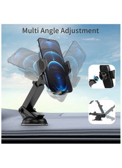 GO-DES Go-Des Instrument Table Suction Cup Telescopic Vehicle Bracket Multifunctional Locking 360 ° Rotary Horizontal Screen Mobile Phone Holder  - Image 5