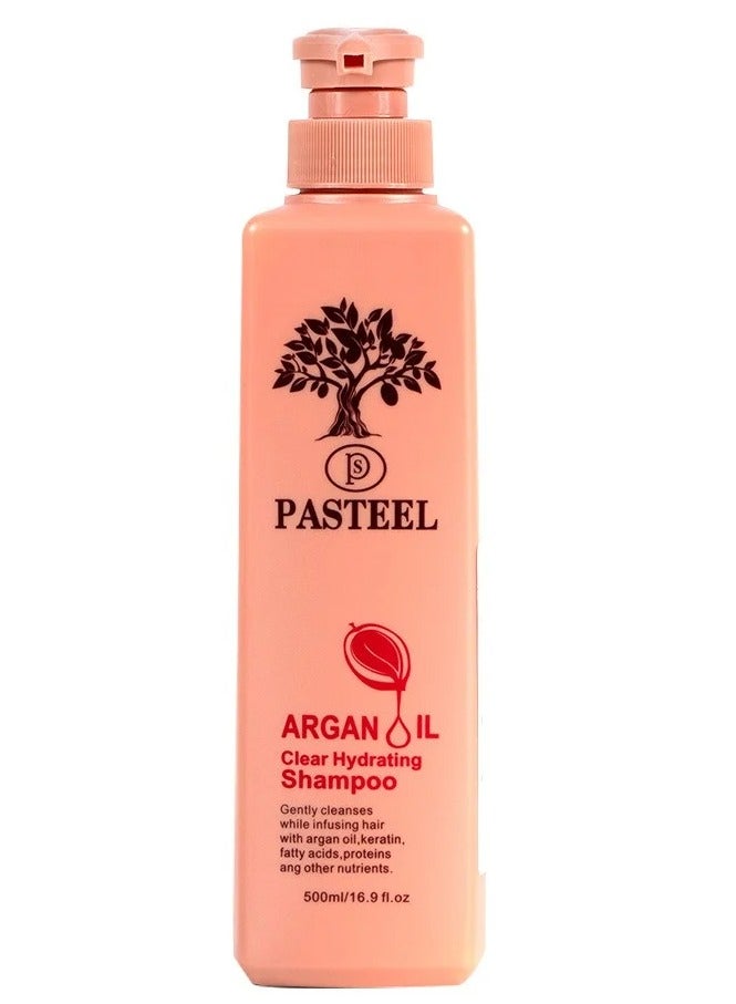 PASTEEL Argan Oil Clear Hydrating Shampoo 500ml