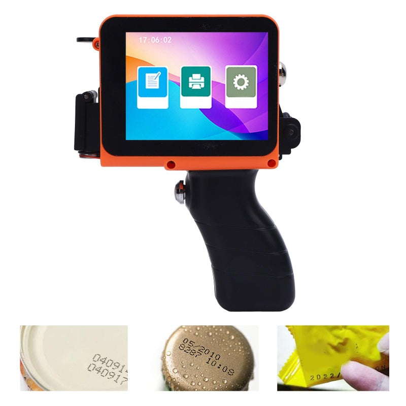 4 3 Inch Touchscreen Portable Inkjet Printer For Date Barcode QR Code Printing On Wood Plastic Fabric - Image 4
